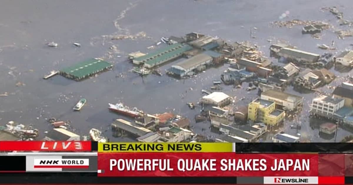 Eanandoarggisteapmi dagahan stuorra tsunami Japánas Yle