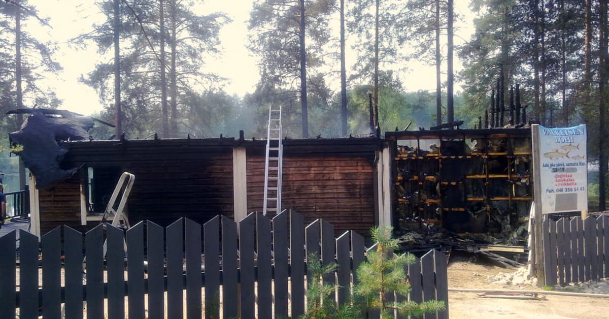 Kaasuräjähdys tuhosi kalasavustamon | Yle