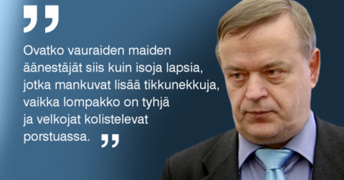 Сайлас: партии - говорите народу правду! | Yle