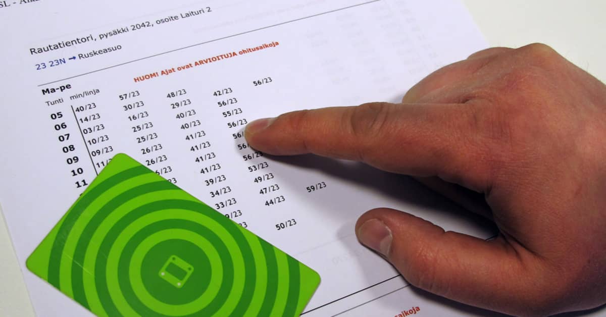 Helsinki public transport ticket prices set to increase | Yle