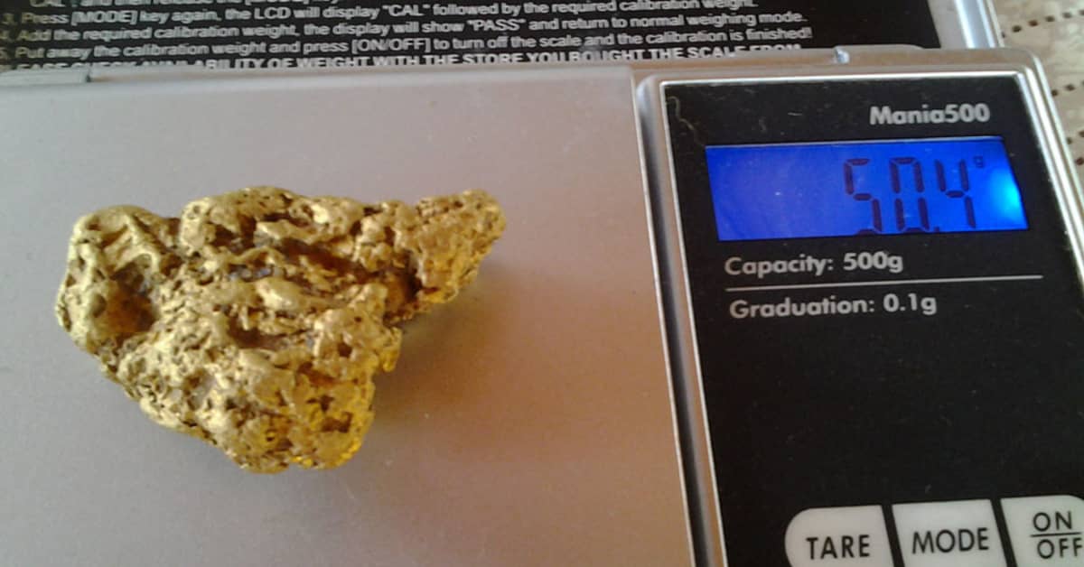Inarista löytyi 50-grammainen kultahippu | Yle Uutiset