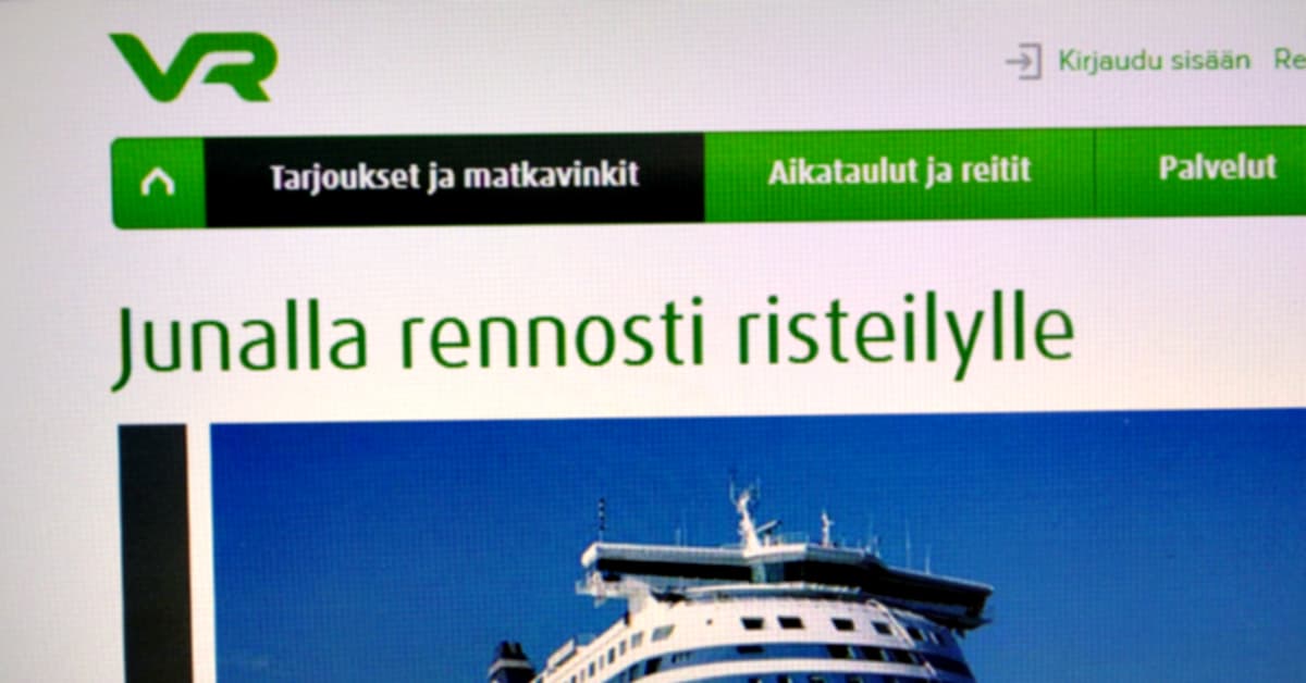 VR:n palvelu yllättää: Asiakas lipunhakuun sadan kilometrin päähän | Yle  Uutiset