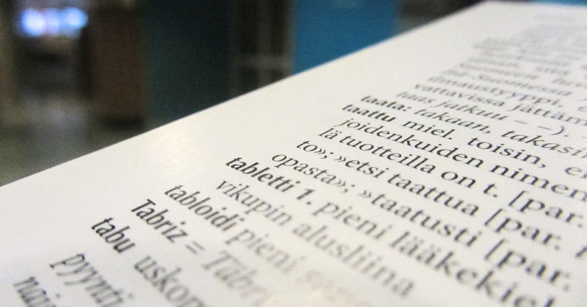 Testi: Tiedätkö nämä vanhat suomen kielen sanat | Yle Uutiset