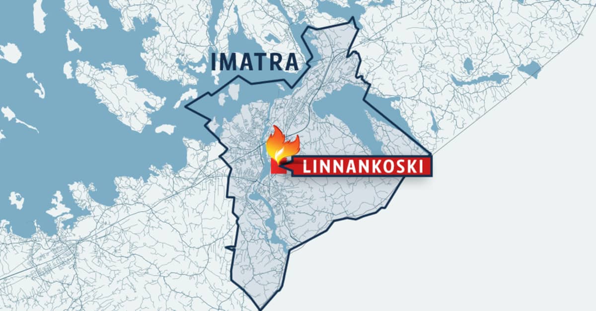 Mies pelastautui täpärästi omakotitalon tulipalosta Imatralla | Yle Uutiset