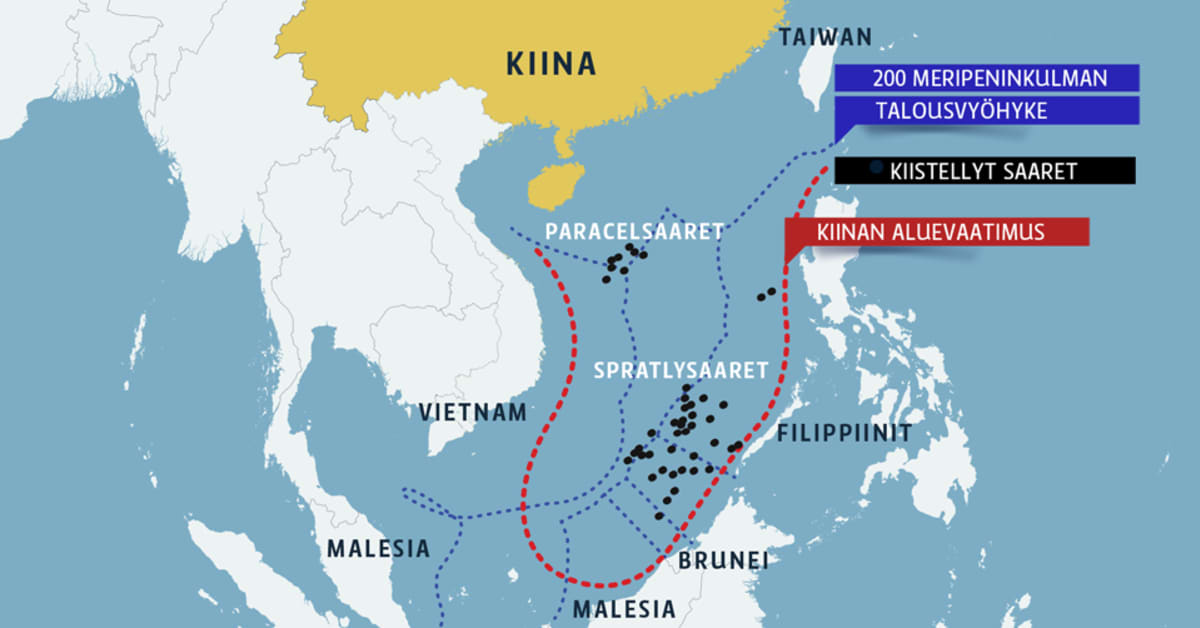 Kiinalaiskone laskeutui kiistellylle saarelle Etelä-Kiinan merellä –  Vietnam protestoi | Yle Uutiset