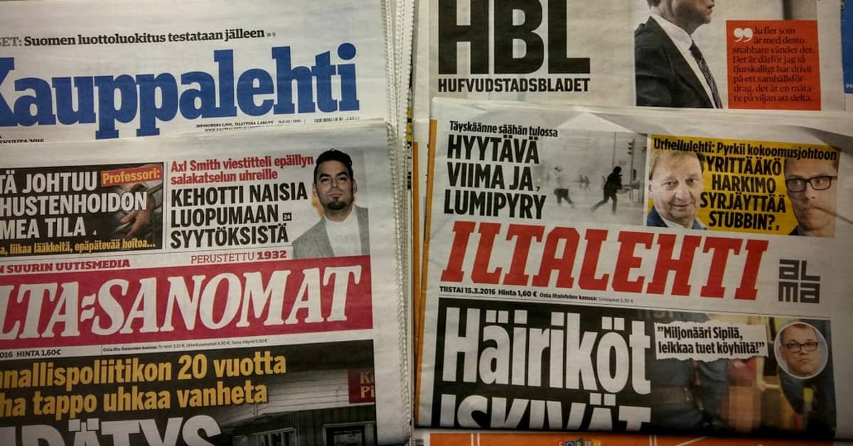 Tuesday's papers: Jailed foreigner stats, pregnant smokers, man walks away  from train crash | News | Yle Uutiset