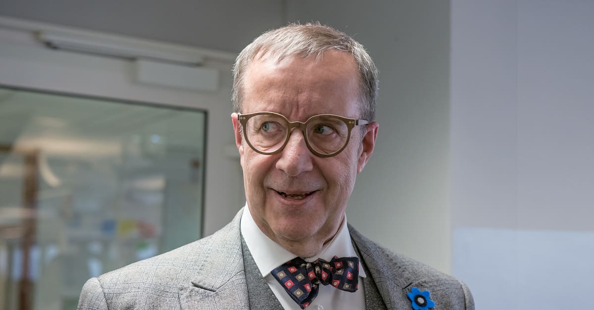 Viron Presidentti Juuri Ennen Helsingin DJ keikkaansa 