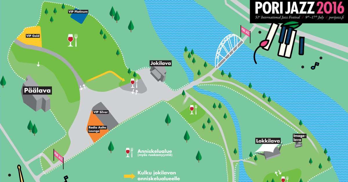 Pori Jazz soi Kirjurinluodossa neljällä lavalla – uusi jokilava käyttöön  pääkonserteissa | Yle Uutiset