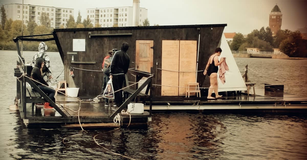 Joella kelluva sauna yllätti suosiollaan – video | Yle Uutiset