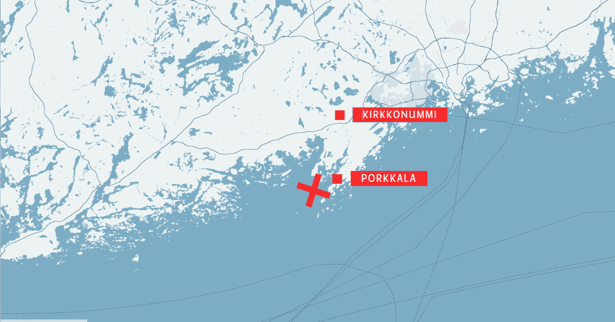 Perhe pelastettiin veneen upottua kovassa aallokossa Porkkalan edustalla –  
