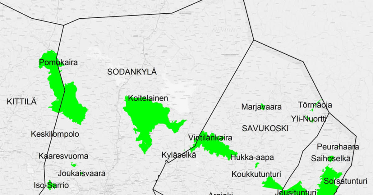 Valtio suojeli yli 200 000 hehtaaria maata Pohjois-Suomessa | Yle Uutiset