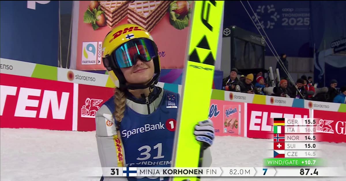 Minja Korhonen Faces Harsh Disappointment, Twin Sisters Unexpectedly Win World Championship Medals – Yle Covers the Trondheim Competitions