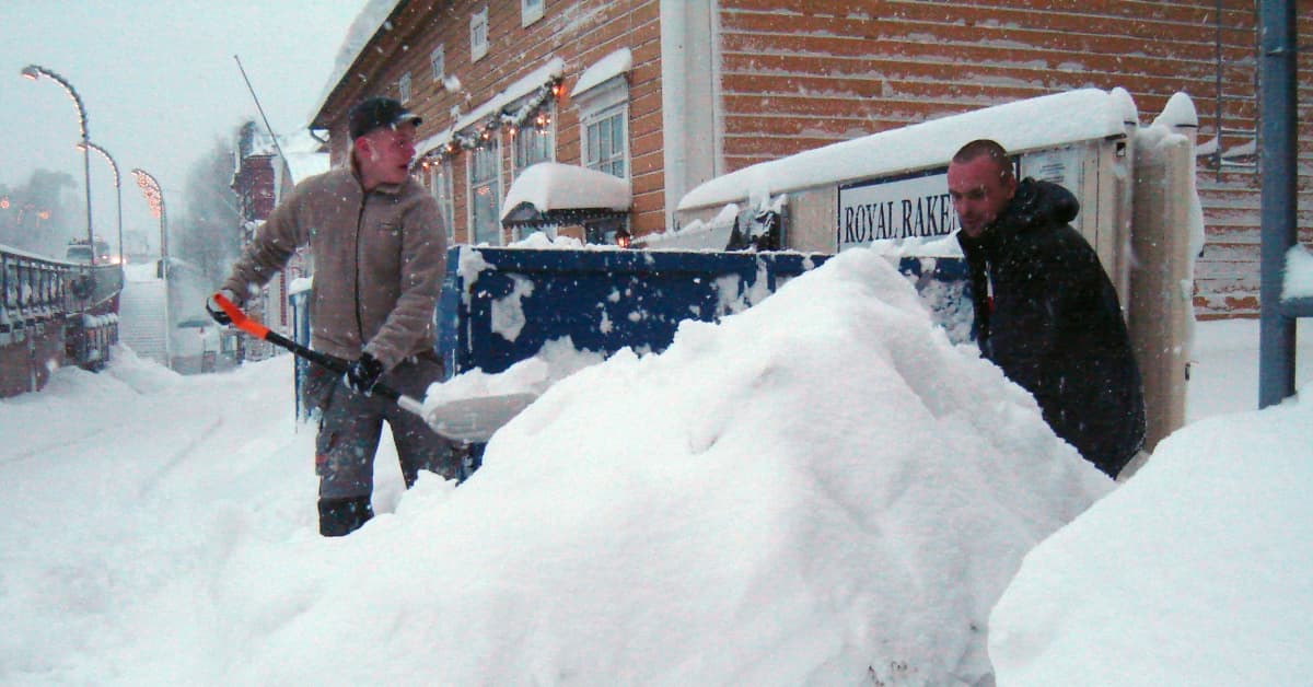 Snö blir dyr för Borgå | Östnyland | Svenska Yle