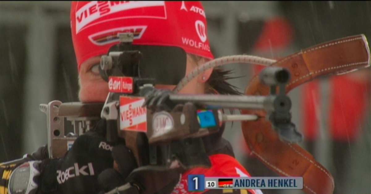 Henkel skarpast i skidskyttet sport yle