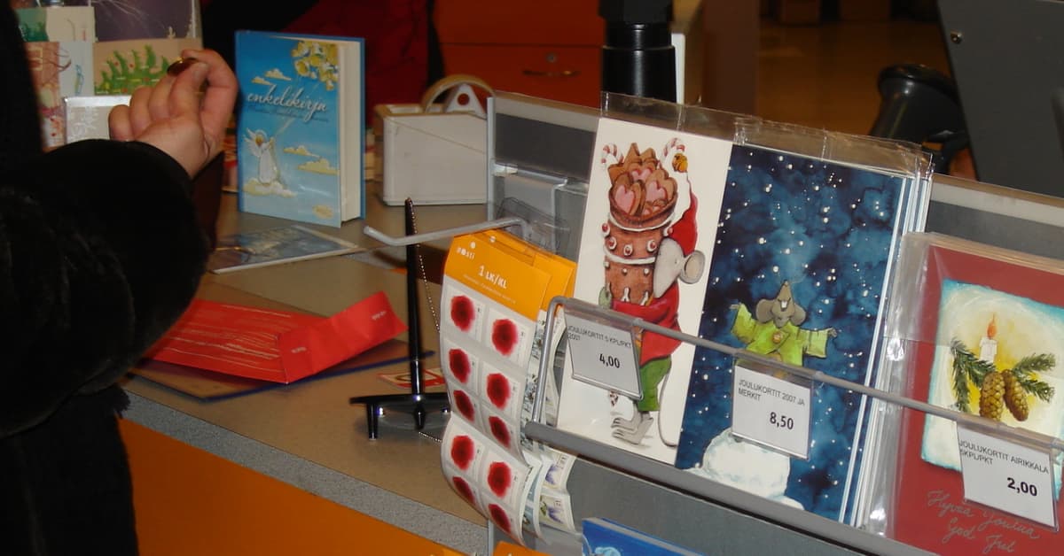 Sista dagen skicka julkort billigt Inrikes Svenska Yle
