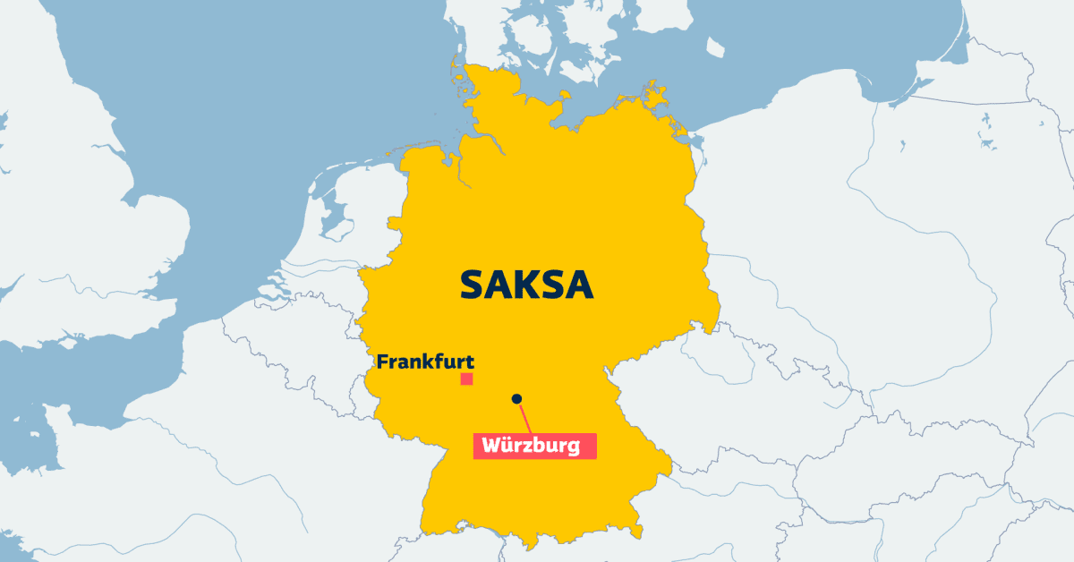 Useita haavoittunut ja kuollut veitsihyökkäyksessä Würzburgin kaupungissa  Saksassa | Yle Uutiset