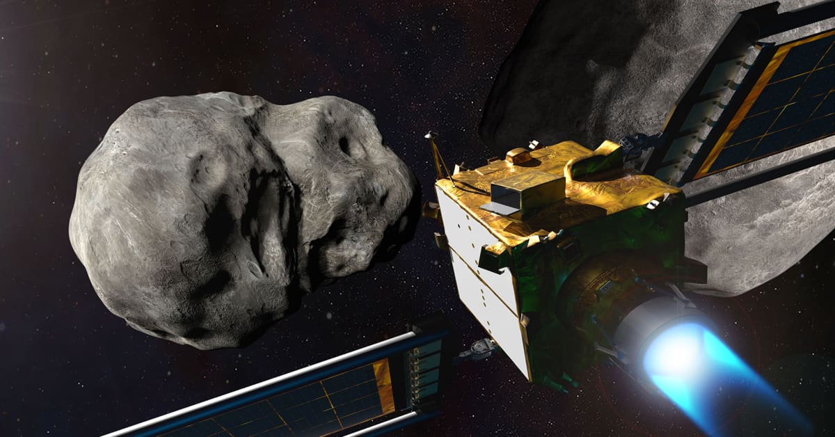 Tänä yönä ihmiskunta testaa ensimmäistä kertaa rahkeitaan puolustautua asteroidia vastaan – Yle seuraa Nasan lähetystä suorana kello 1.50 alkaen