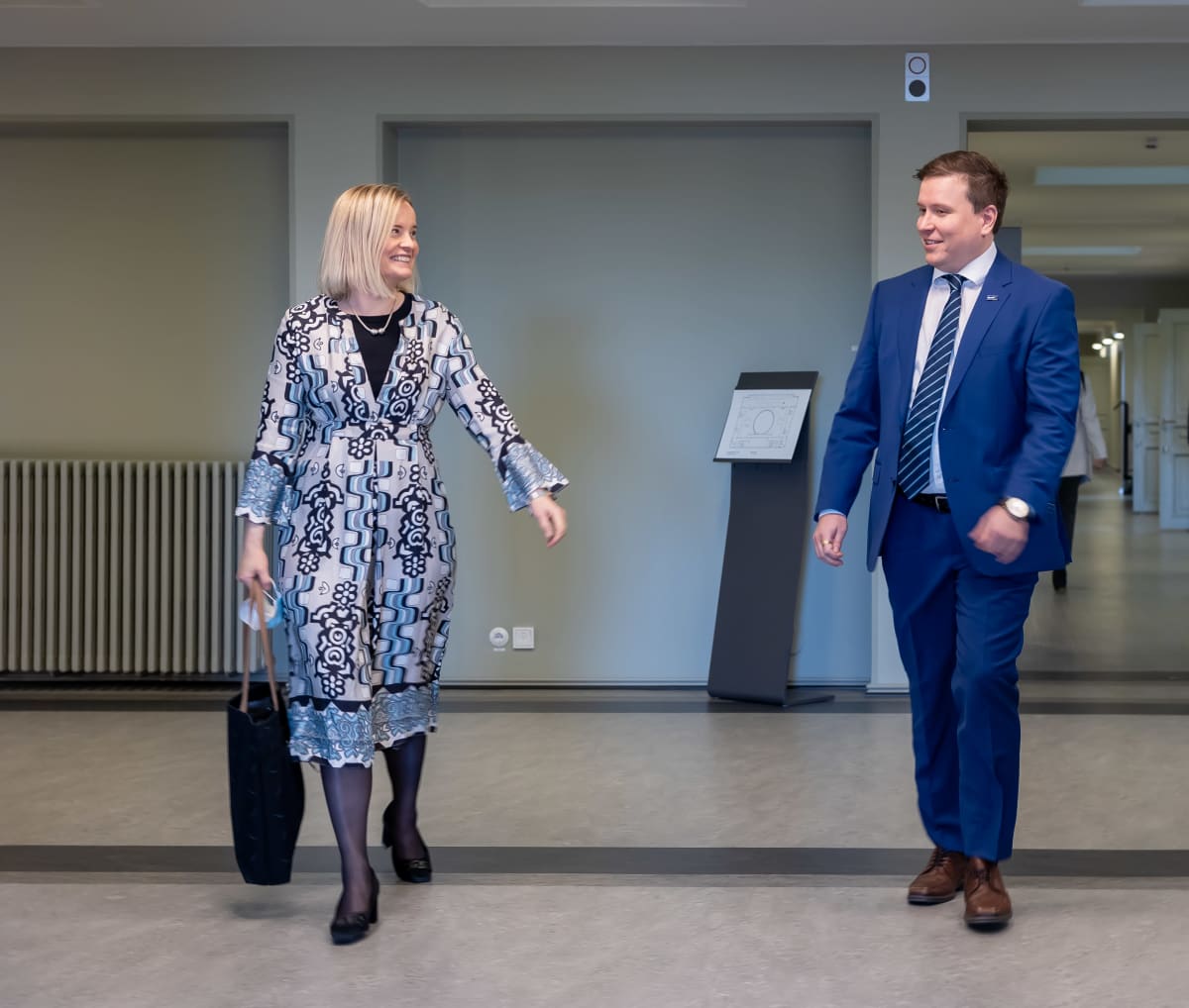 Riikka Purra ja Ville Tavio.