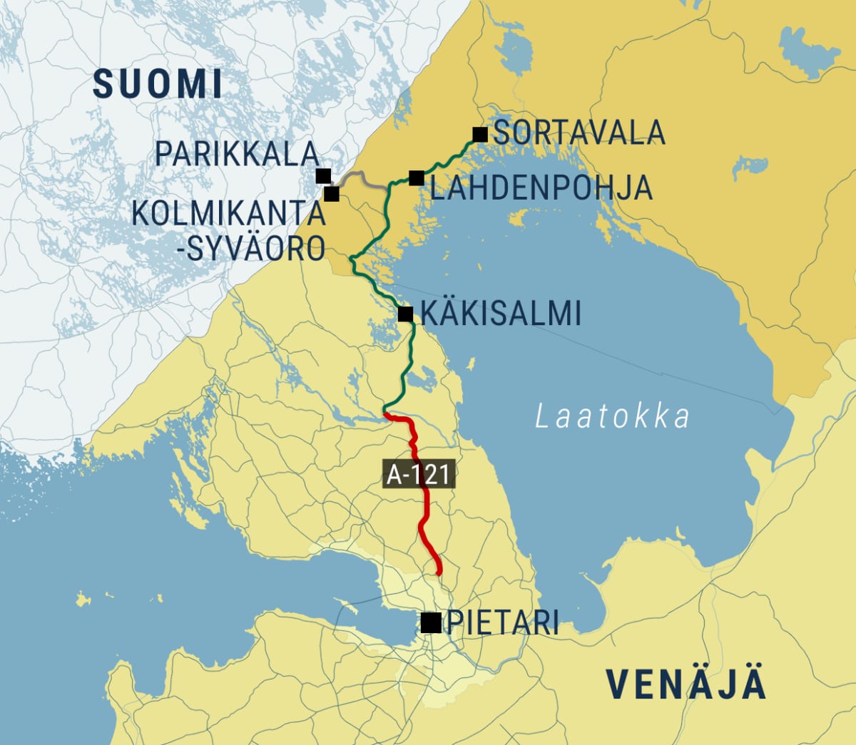 Miljoonille venäläisille avautuu uusi, nopea tie Suomeen – koeajoimme  reitin, joka on vielä monille tuntematon