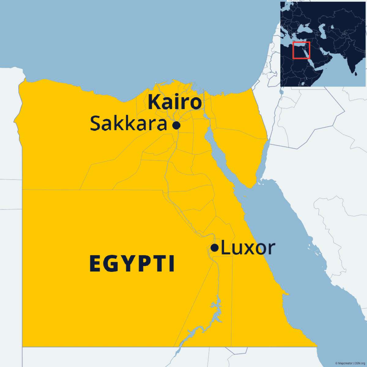 Egyptin kartta 