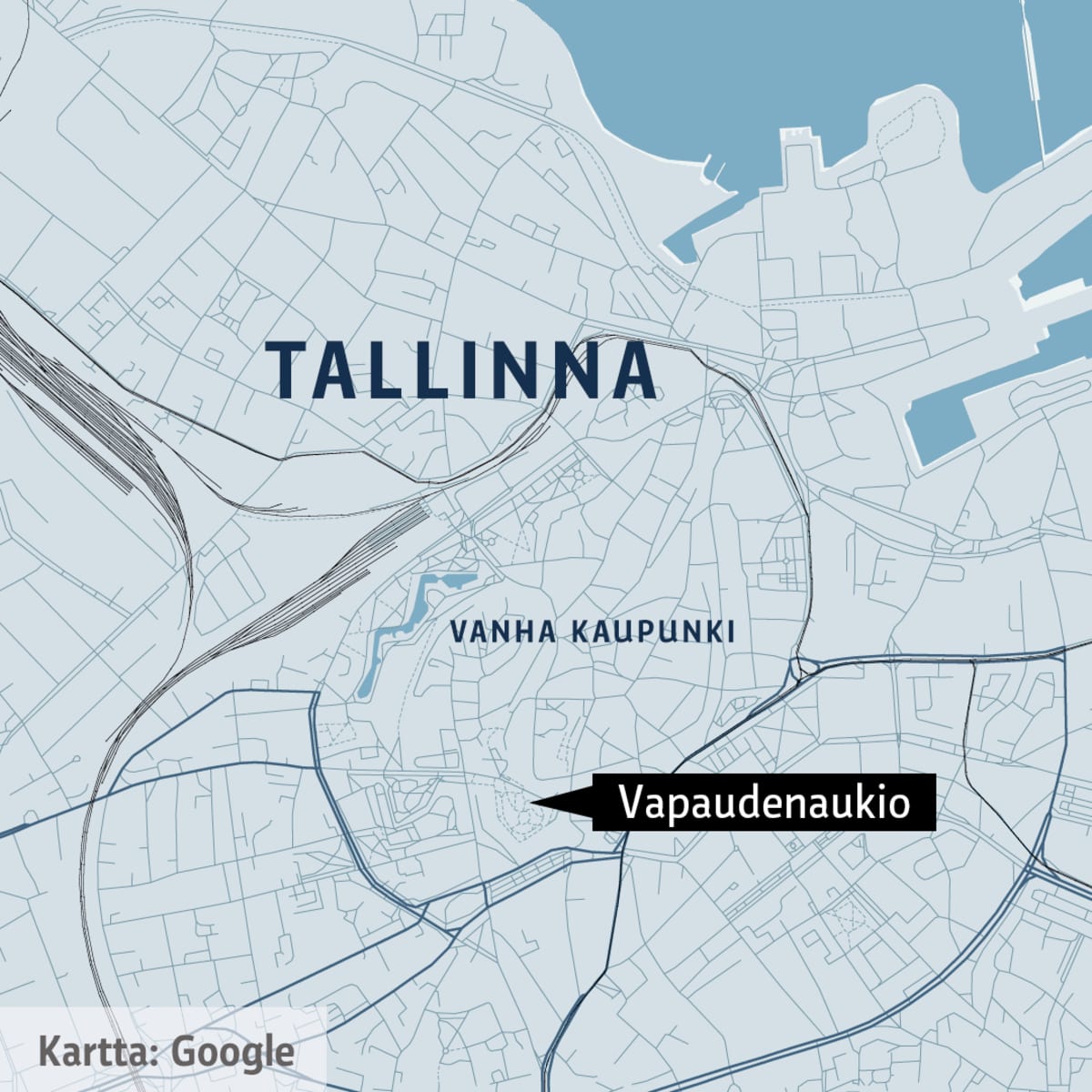Poliisi ampui puukkomiestä Vapaudenaukiolla Tallinnassa | Yle Uutiset