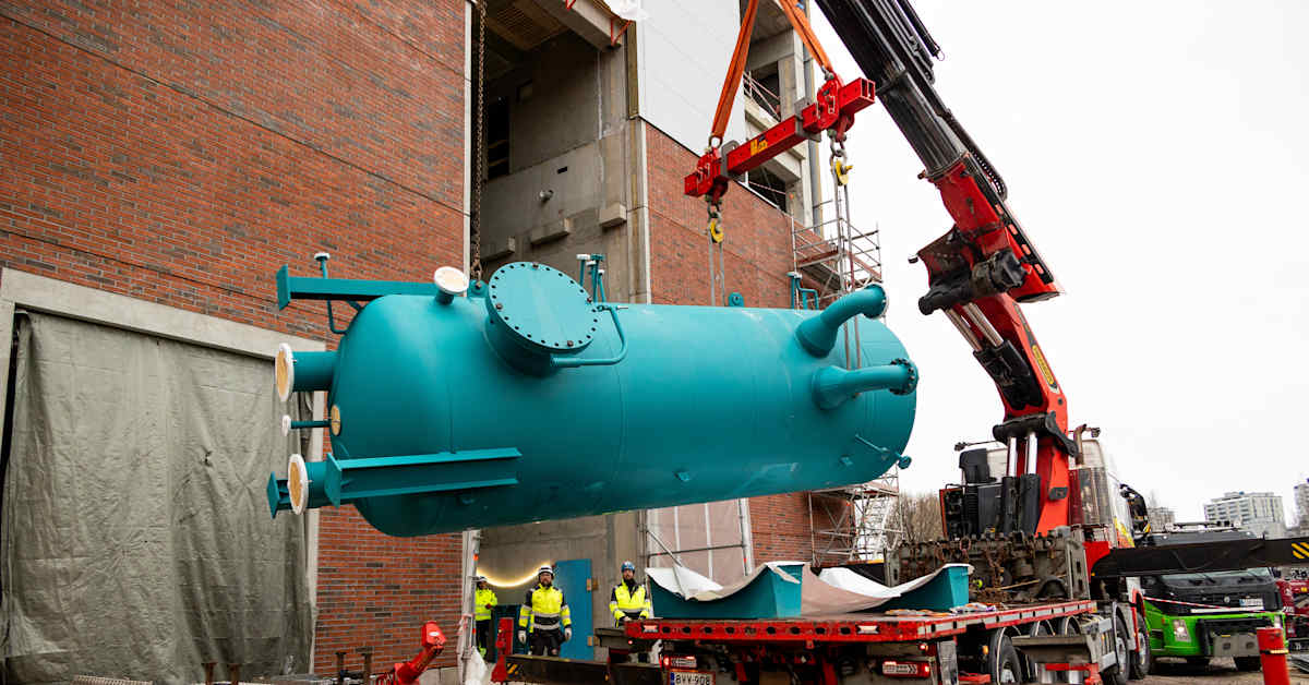 Euroopan suurin sähkökattilalaitos on valmistumassa Helsinkiin – näin se toimii