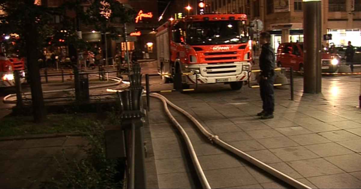 Helsingin keskustassa vuotaneet vedet saatiin siivottua