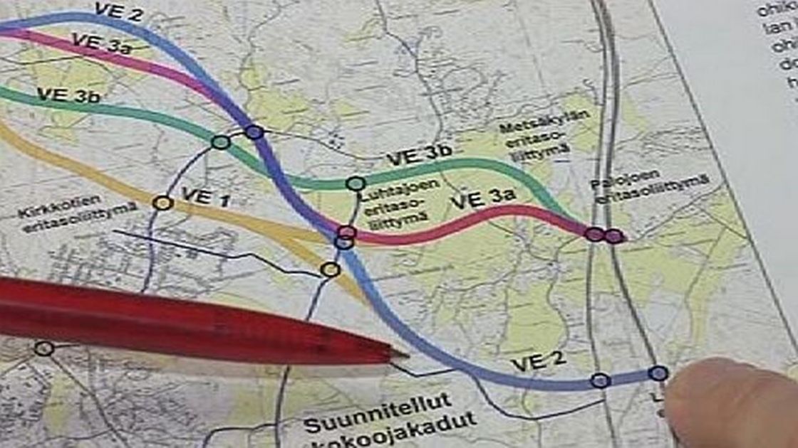 seinäjoen ohitustie kartta Ruuhkat Klaukkalassa pahenevat | Yle Uutiset | yle.fi