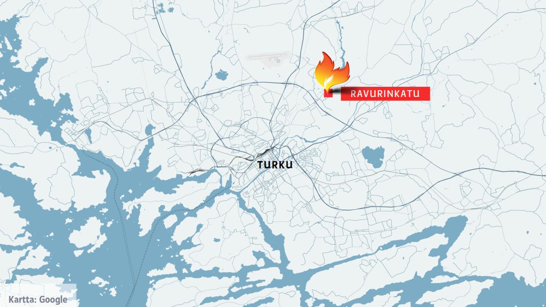 kärsämäki turku kartta Vaaratiedote Turkuun | Yle Uutiset | yle.fi kärsämäki turku kartta