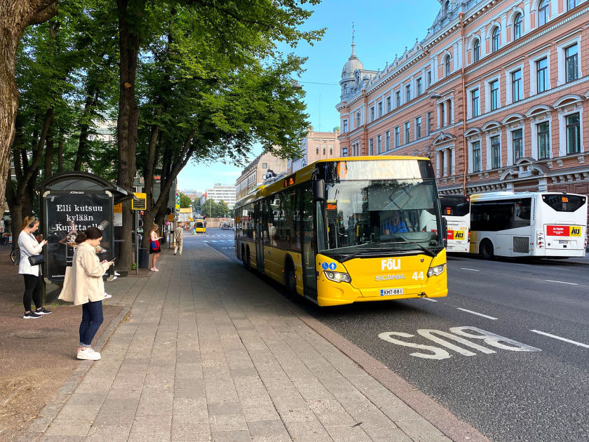 Kasvomaskien Kaytto Foli Busseissa Lisaantyy Kuitenkin Vasta Alle Puolet Matkustajista Kayttaa Suojainta Yle Uutiset Yle Fi