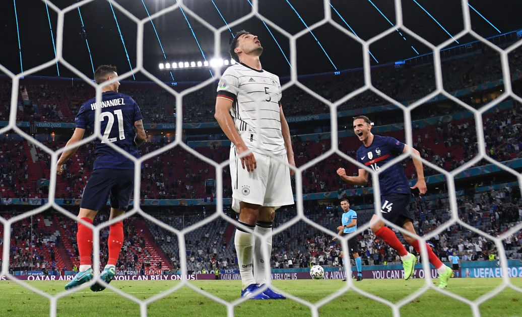 Karmea alku Saksan kisoille! Katso, miten Hummels upotti pallon omaan verkkoon – ranskalaistähtien upeat maalit hylättiin - Vimarsana News