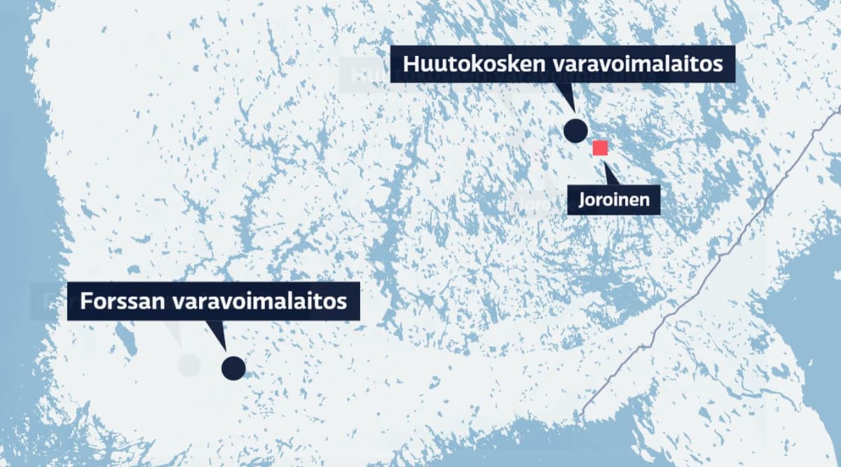 Kaksi sähkön varavoimalaa käynnistettiin aamulla – sähkö ei silti uhannut  loppua, vakuuttaa Fingrid | Yle Uutiset