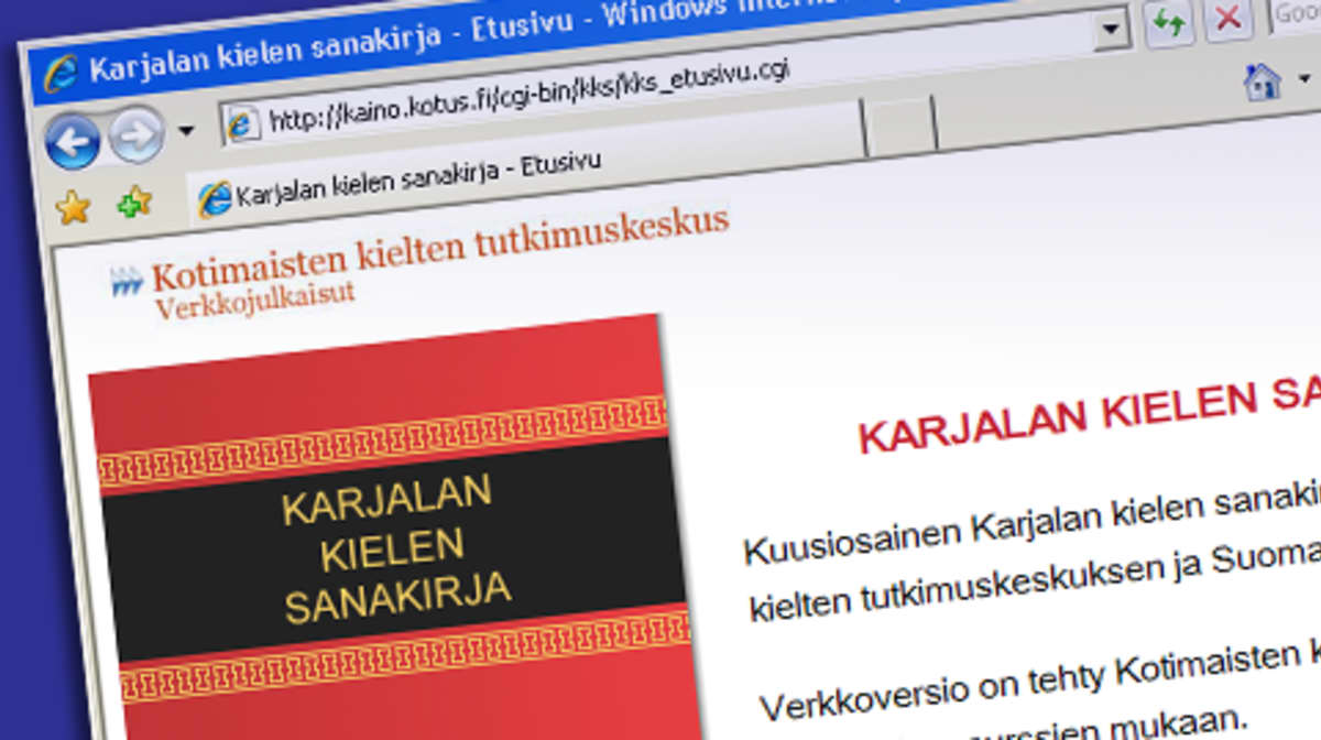 Karjalan kieli astui internetaikaan | Yle Uutiset