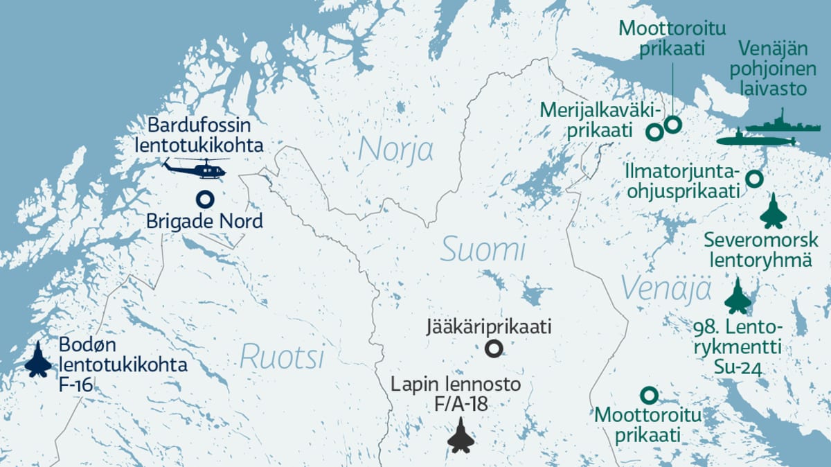 Suomen lähellä on kolme raskaasti aseistettua aluetta – näin Venäjä  kasvattaa iskuvoimaansa rajoillaan