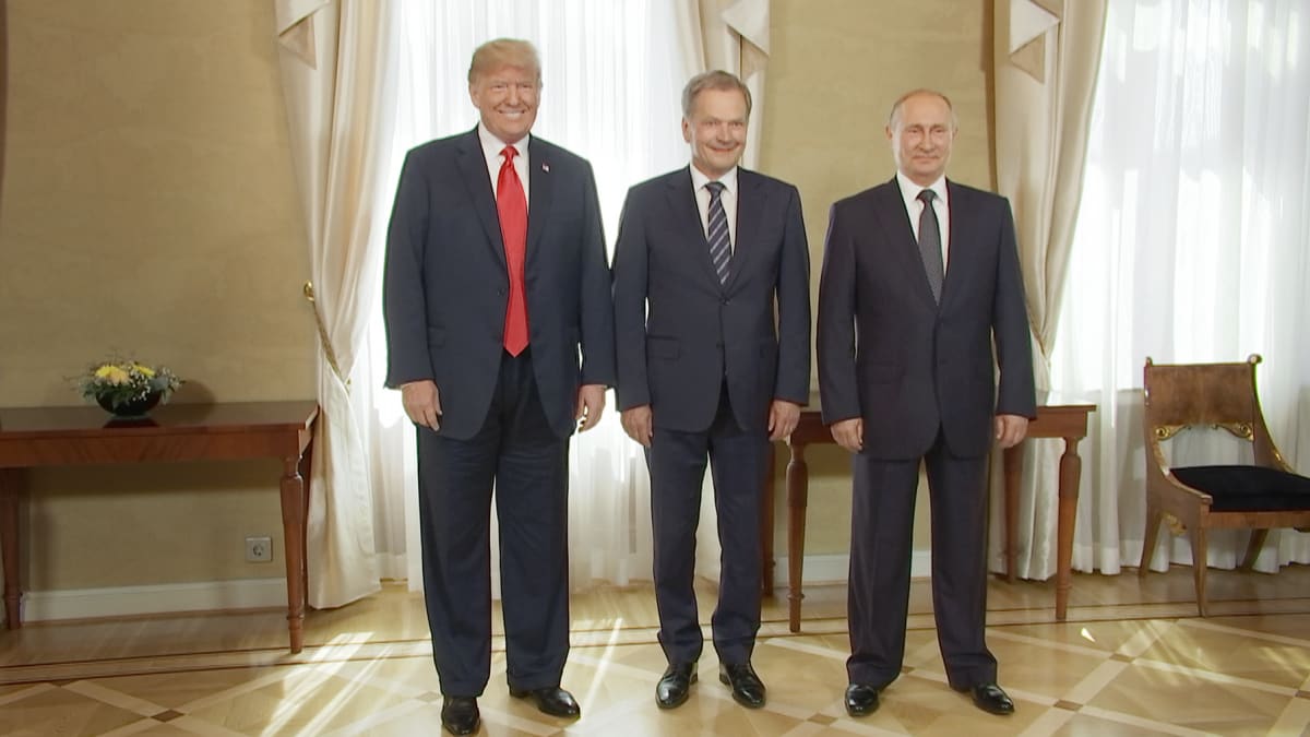 Trump Niinisto Putin
