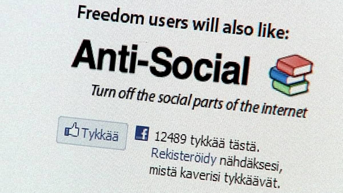 Freedom Anti-Social -sivu