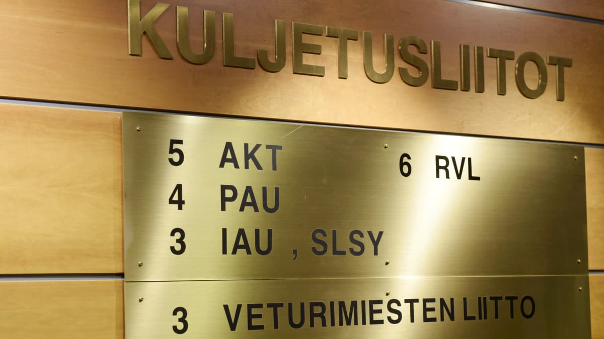 Kuljetuliittojen toimitalo Helsingissä.