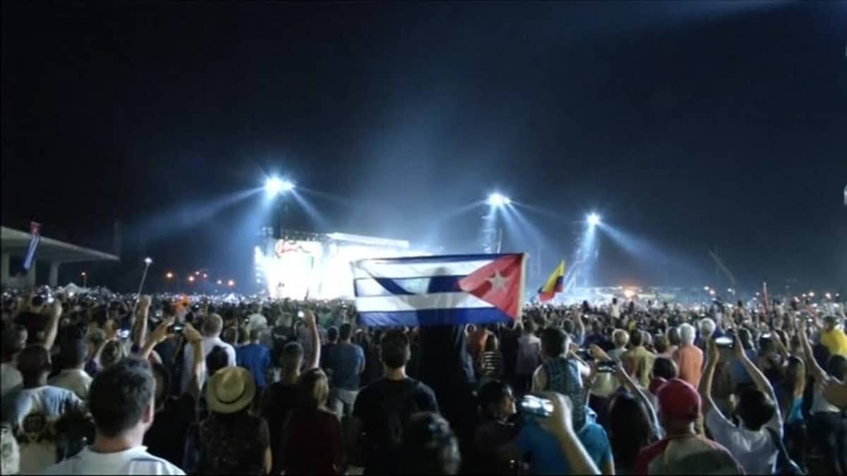 Uutisvideot: Rolling Stones Kuubassa
