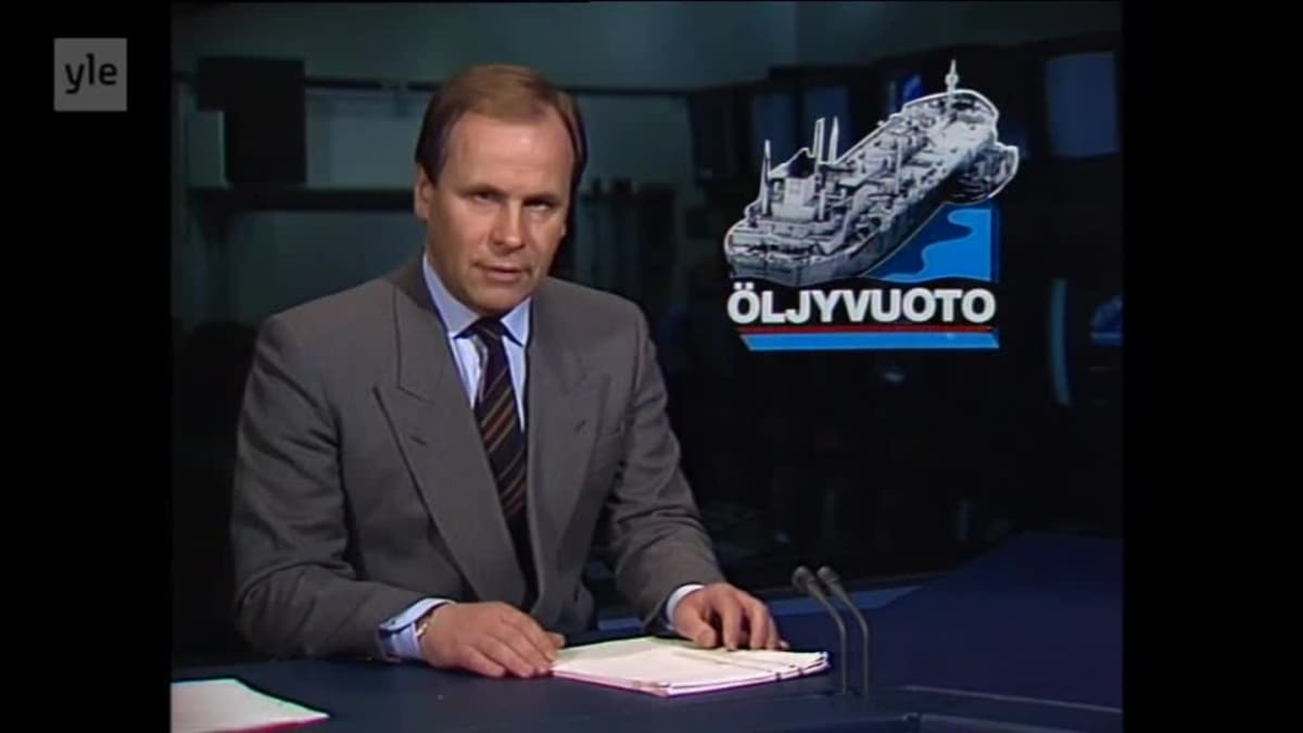 Uutisvideot: Tankkeri Antonio Gramscin karilleajo paljasti vuonna 1987 Suomen öljyntorjunnan heikkoudet