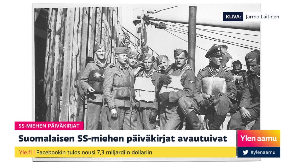 Mitä suomalaisen SS-miehen päiväkirjat kertovat natsi-Saksan hirmuteoista?