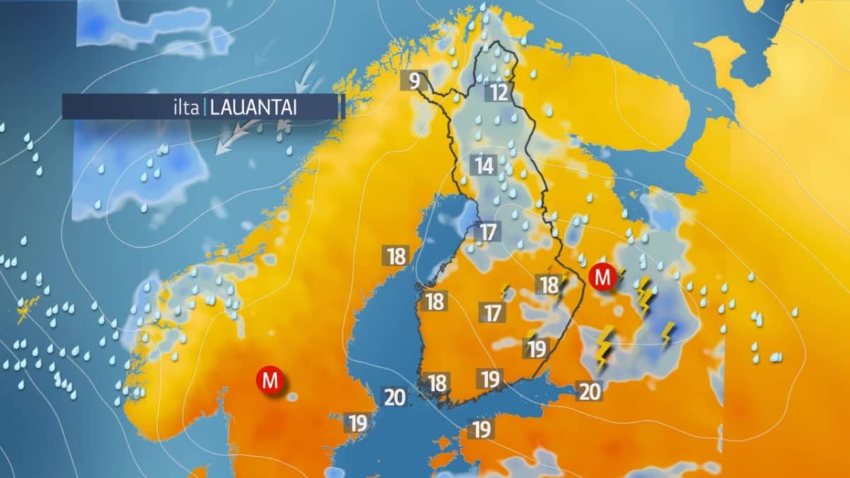 Heinäkuu oli Suomessa mittaushistorian kuumin – nyt sää viilenee päivä  päivältä | Yle Uutiset