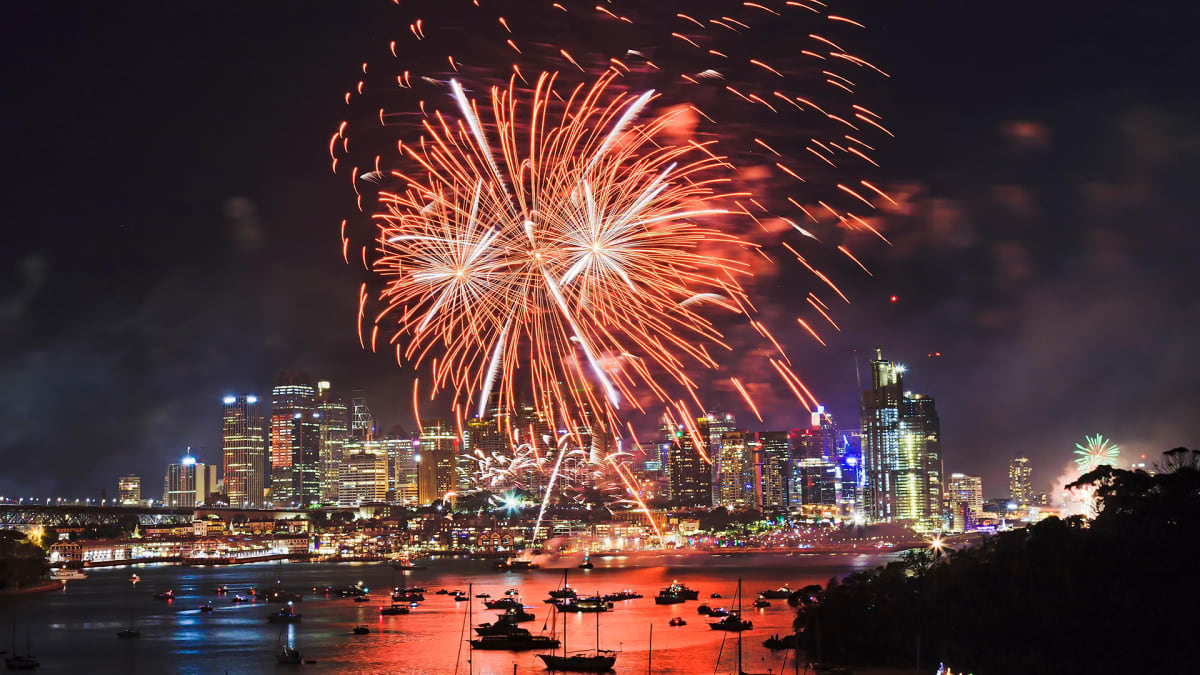 ilotulitus sydneyssä