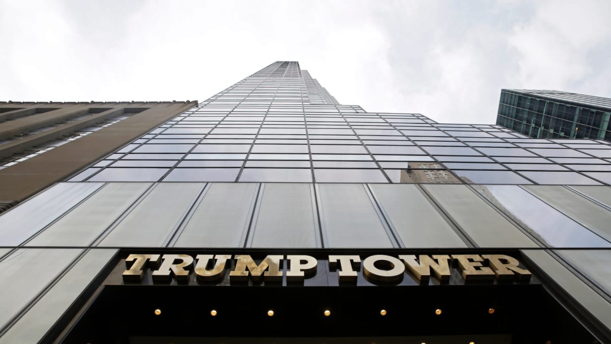 Trump-tower New Yorkissa.