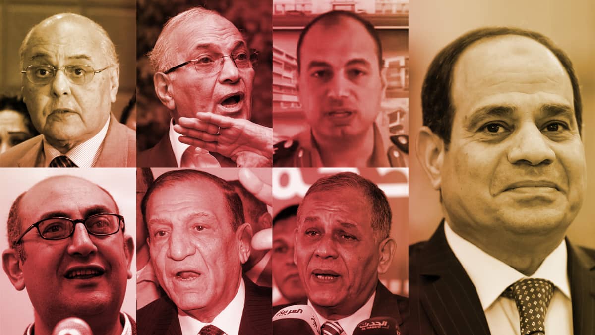 Egyptin presidenttikandidaatteja
