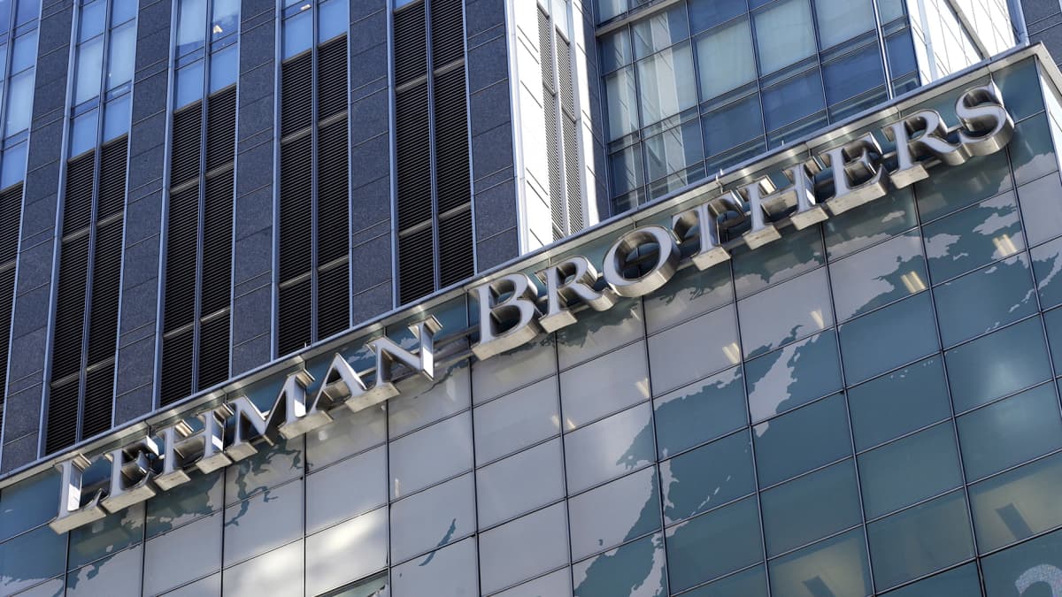 Investointipankki Lehman Brothersin romahdus vuonna 2008 käynnisti maailmanlaajuisen pankkikriisin.