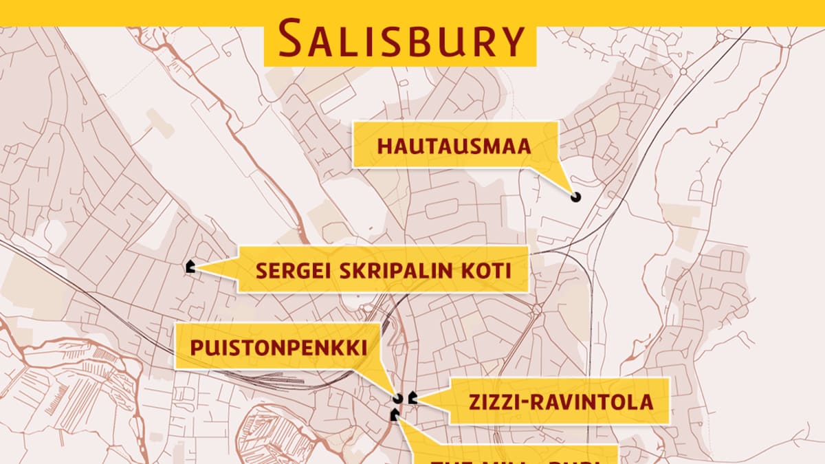 Salisburyn kartta