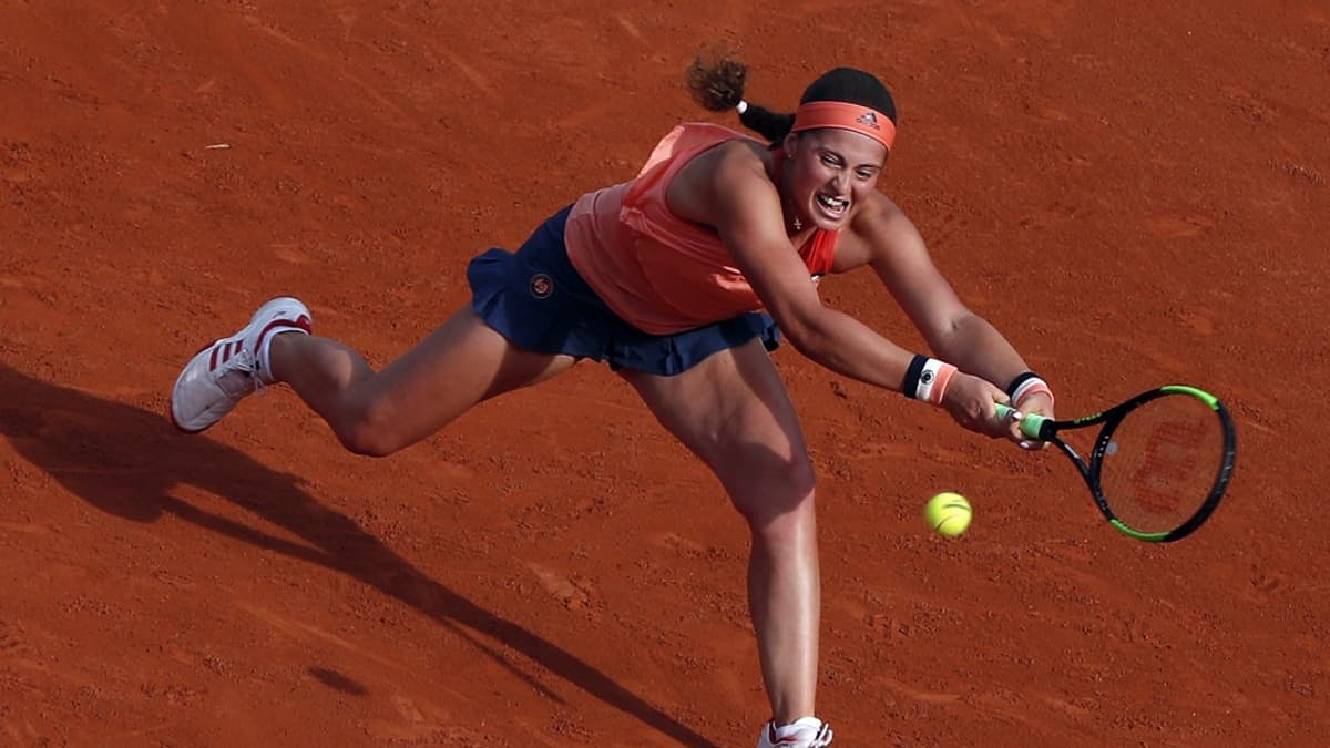 Jelena Ostapenko kuvassa
