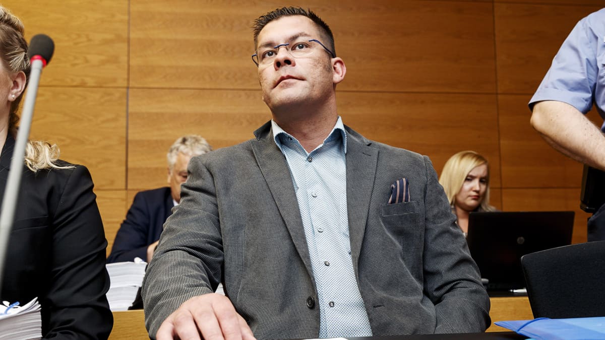 MV-julkaisun perustaja Ilja Janitskin Helsingin käräjäoikeudessa 13. kesäkuuta