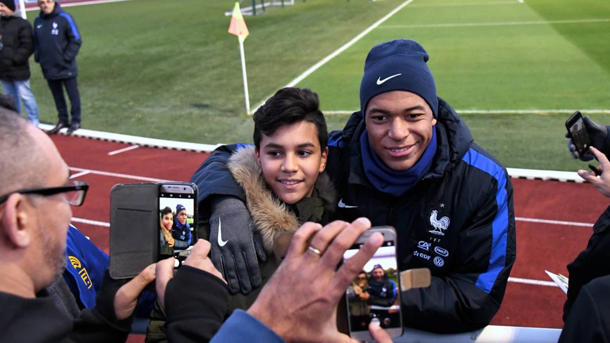 Kylian Mbappe.