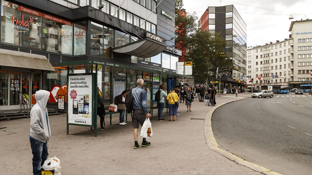 Sörnäisten Kurvi lauantaina Helsingissä 30. kesäkuuta.